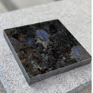 Extra kék polírozott Labradorite, 60 x 30 x 2 cm