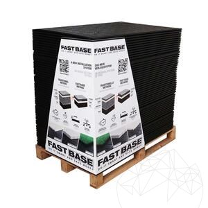 Fast Base – Műanyag stabilizáló panel térkőburkolathoz, 110 x 75 cm