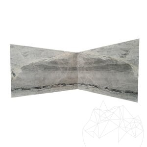 Arany Tabea csiszolt márványlap, 2 cm