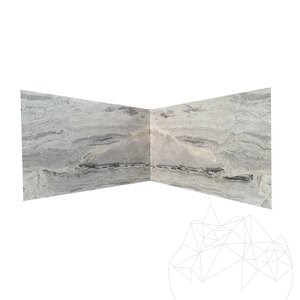 Arany Tabea csiszolt márványlap, 2 cm
