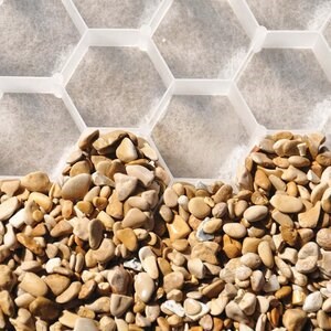 Landscape Spacer Design System for Gravel stability, fehér, 1176 x 764 x 32 mm