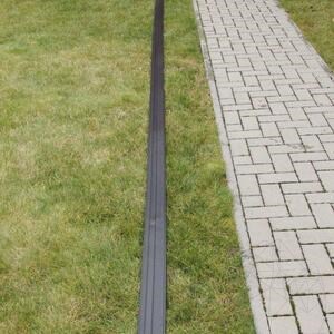 Szélező B-Edge Smart tereprendezéshez, fekete, H -10 cm, 6 lm/tekercs