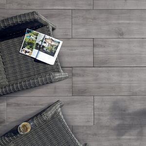 Szintezett kő L'ALTRA PIETRA Harena Holz Grigio, 40 X 120 X 2 cm, R11 - Csúszásmentes kültéri használatra