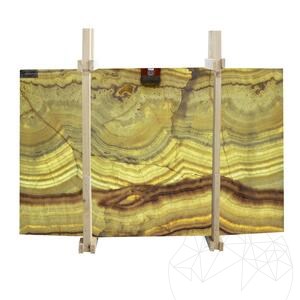Tábla Onyx Bianco Vein Cut Polírozva, 2 cm