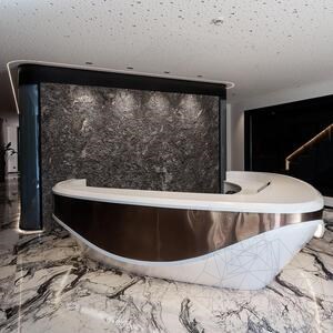 Gránitlap Kosmus Silver Lava Design 2CM