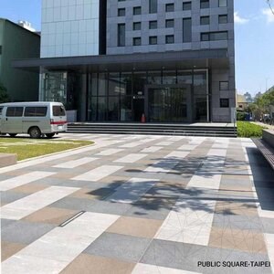 Szintezett kő L'ALTRA PIETRA Colosseo Porphyrbraun, 60 X 60 X 2 cm, R11 - Csúszásmentes kültéri használatra