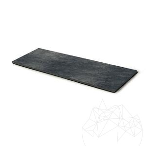 Szintezett kő L'ALTRA PIETRA Museo Ardesia Nera, 40 X 120 X 2 cm, R11 - Csúszásmentes kültéri használatra