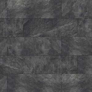 Szintezett kő L'ALTRA PIETRA Museo Ardesia Nera, 40 X 120 X 2 cm, R11 - Csúszásmentes kültéri használatra