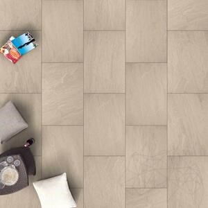 Szintezett kő L'ALTRA PIETRA Tempio Kandla Beige, 40 X 80 X 2 cm, R11 - Csúszásmentes kültéri használatra