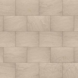 Szintezett kő L'ALTRA PIETRA Tempio Kandla Beige, 60 X 90 X 2 cm, R11 - Csúszásmentes kültéri használatra