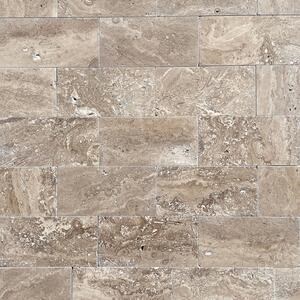 Travertin Latte PREMIUM csiszolt, 30.5 x 15.2 x 3 cm
