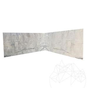 Lila márvány polírozott tábla, 2 cm