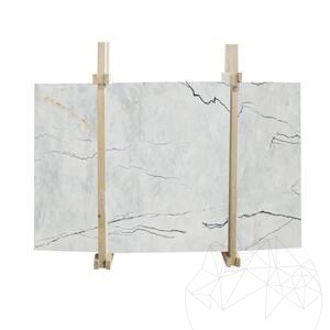 Lila márvány polírozott tábla, 2 cm