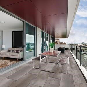 Szintezett kő L'ALTRA PIETRA Metallico Dark Soul, 60 X 120 X 2 cm, R11 - Csúszásmentes kültéri használatra