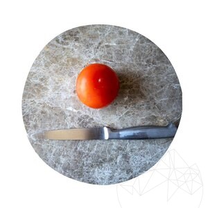 Természetes kőből készült tésztatábla