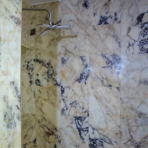 Arabescato Violet Polírozott márvány 60 x 30 x 2 cm (áttetsző)