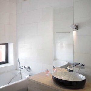 Thassos Polírozott és fazettált márvány, 61 x 30.5 x 1 cm - Economy