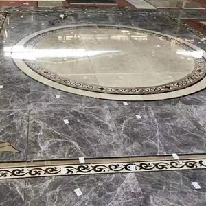 Tundra szürke polírozott márvány, 61 x 61 x 1.1 cm