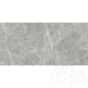 Tundra szürke homokfúvott márvány, 61 x 30.5 x 1.5 cm