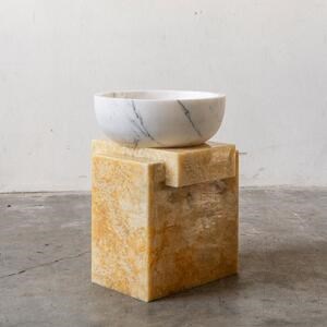 Fürdőszobai mosdókagyló - lila márvány RS-24, 42 x 15 cm