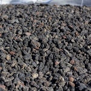 Láva fekete (antracit-fekete) kavics, KG