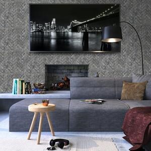 Ceppo Grey Chevron márványcsiszolt mozaik