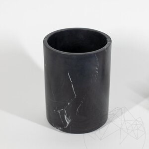 Néró márvány szemetes, 26.5 x 20 cm