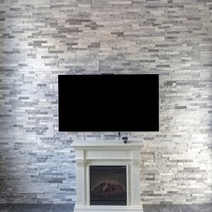 Platino márvány falburkoló panel, 15 x 60 cm