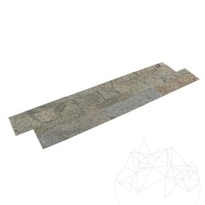 Flexibilis pala SKIN Panel Express - Jeera Green, 60x15 cm | Ideális külső/belső burkolatokhoz