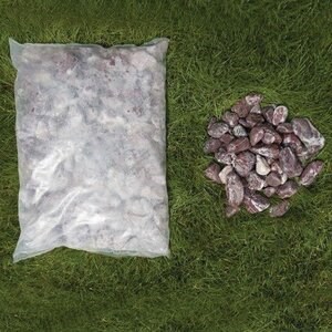 Vörös Atlasz márvány kavics, 2-4 cm, Zsák 20 kg