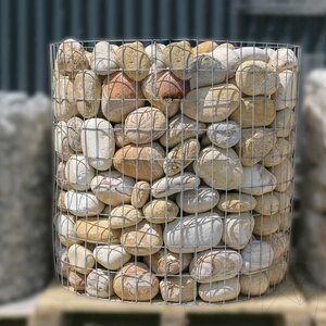 Szivárvány homokkő kavics 10-30 cm KG