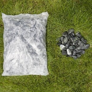 Zöld márvány kavics, 1-2 cm-es zsák, 20 kg
