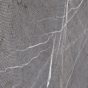 Pietra Gray Double Wave Design Födém, 2 cm