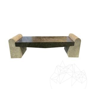 Romano Ceppo márvány kerti pad, 165 x 40 x 50 cmm