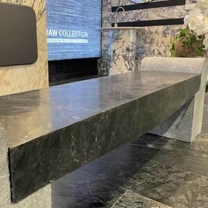 Romano Ceppo márvány kerti pad, 165 x 40 x 50 cmm