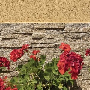 Lemone kvarcit falburkoló panel, 15 x 60 x 1-2 cm