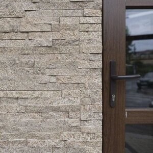 Lemone kvarcit falburkoló panel, 15 x 60 x 1-2 cm