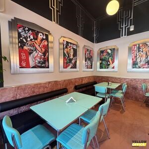 Ópium vörös töltött és polírozott travertin tábla, 2 cm