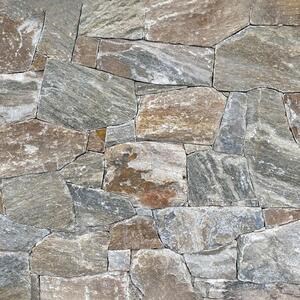 Sziklafal napos poligonális márvány