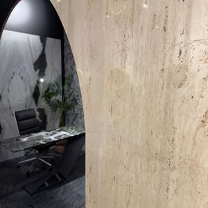 Romano Vein Cut Travertin polírozott márványlap töltőanyag, 2 cm
