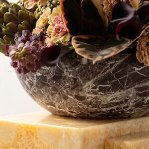 Fürdőszobai mosogató - Rosso Levanto márvány RS-5, 42 x 15 cm