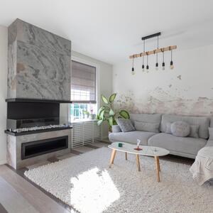 Rugalmas Slate SKIN Ultra-Flex 2mm - Őszi fehér, 240 x 90 cm| Kő falakhoz, bútorokhoz, homlokzatokhoz és vizes
