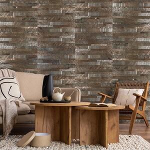 Rugalmas kvarc SKIN panel 3D Express - Réz, 60x15 cm, öntapadós 3M belső burkolatokhoz, bútorokhoz, falakhoz
