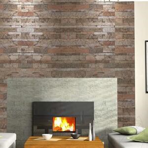 Rugalmas kvarc SKIN panel 3D Express - Réz, 60x15 cm, öntapadós 3M belső burkolatokhoz, bútorokhoz, falakhoz