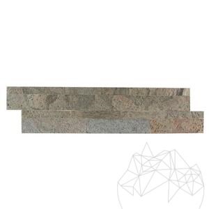 Flexibilis pala SKIN Panel Express - Jeera Green, 60x15 cm | Ideális külső/belső burkolatokhoz