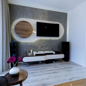 Rugalmas Slate SKIN Ultra-Flex 2mm - Silver Shine, 280 x 125 cm | Kő falakhoz, bútorokhoz, homlokzatokhoz és nedves