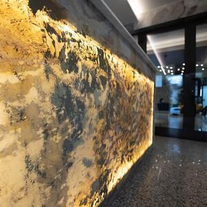 Áttetsző rugalmas pala SKIN 2mm - Indiai ősz, 185 x 61 cm | Környezeti világítás, Beltéri és kültéri világítás