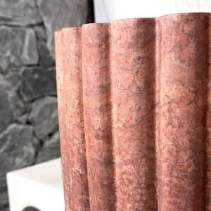 Scarlet szabadon álló mosogató ópiumvörös travertin