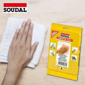 Soudal Swipex XXL | Tisztító kendők, 20 db/csomag