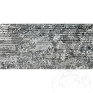 Bordázott Talos Wave márvány, 2 cm